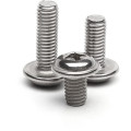 304 Stainless Steel Button Head Machine Screw M2 M2.5 M3 M4 M5 M6 Pan Washer Head Machine Screw